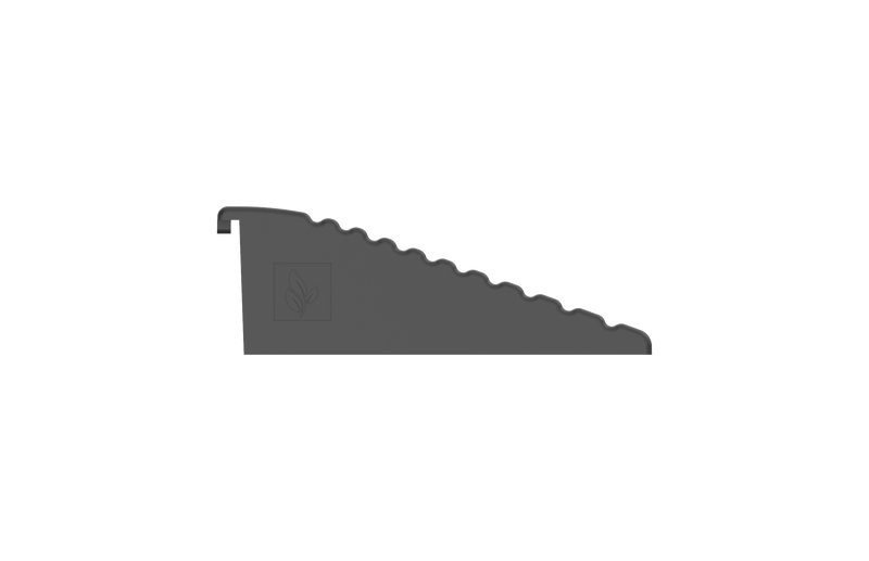 Carica immagine nel visualizzatore galleria, Side view of how IBRAN-V ramps for gravel grids connect