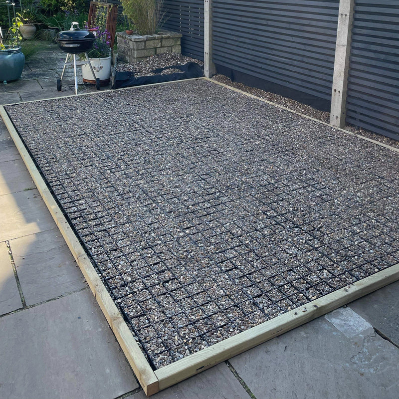 Load image into Gallery viewer, Plastic shed base grids kit
